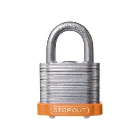 Accuform STOPOUT LAMINATED STEEL PADLOCKS KDL916OR KDL916OR